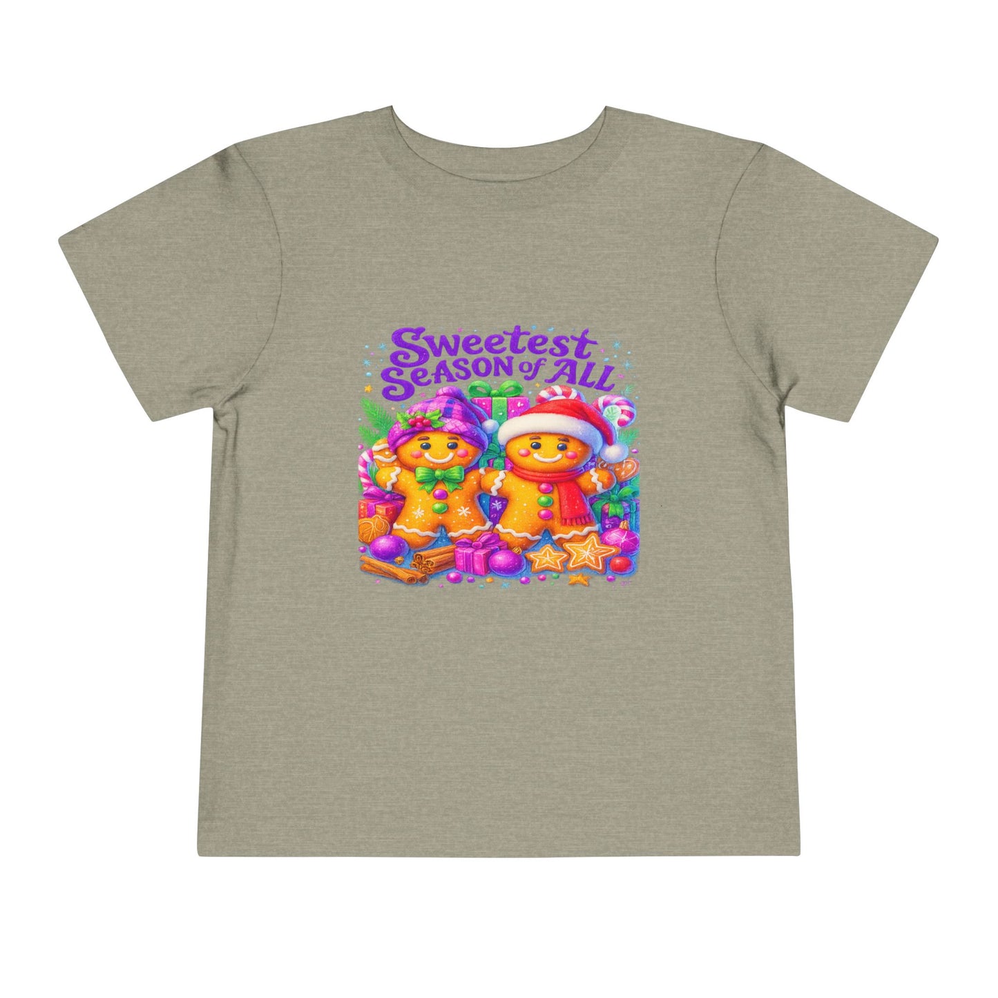 Sweetest Season Gingerbread Christmas Toddler Tee