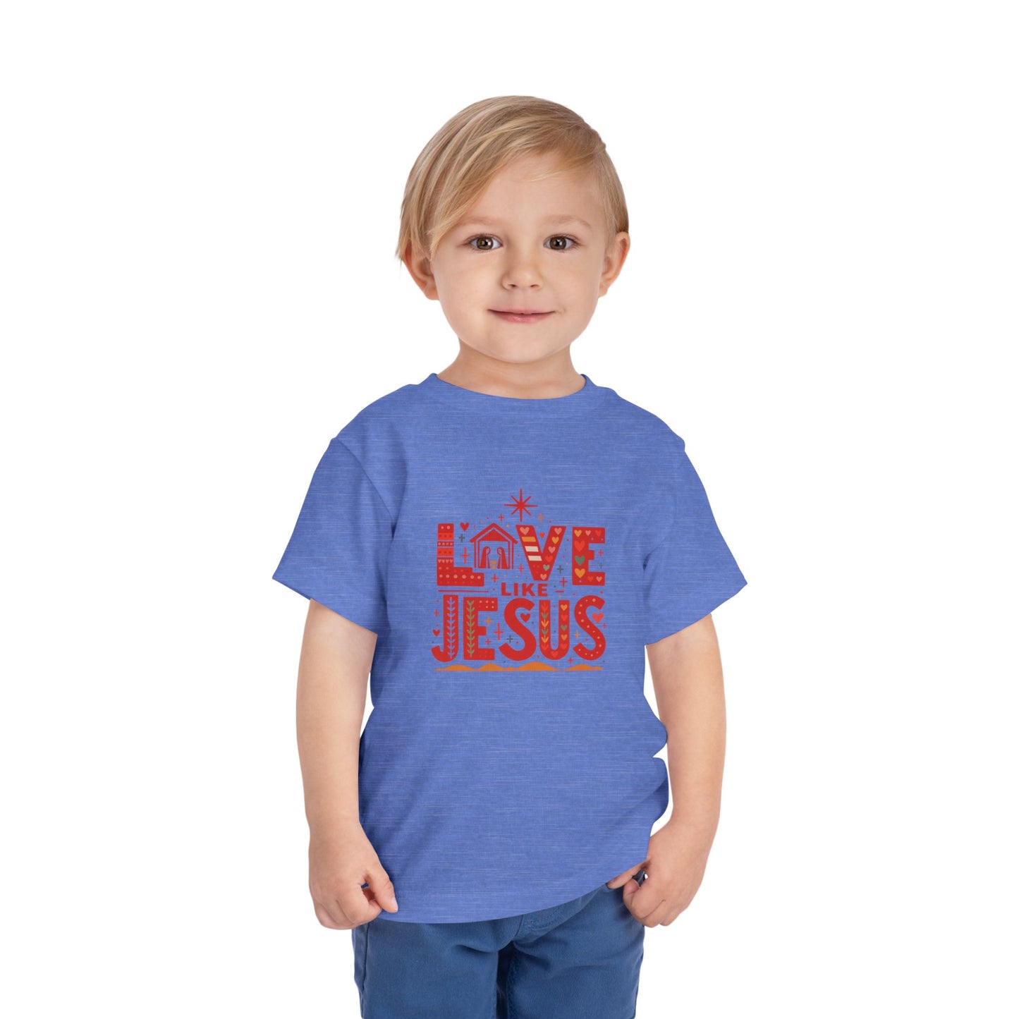 Love Like Jesus Toddler Christmas Tee