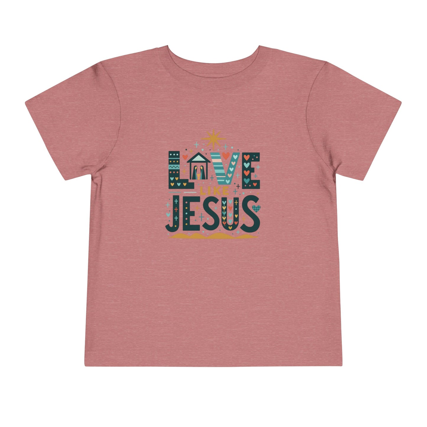 Love Like Jesus Christmas Tee - Toddler Holiday Shirt
