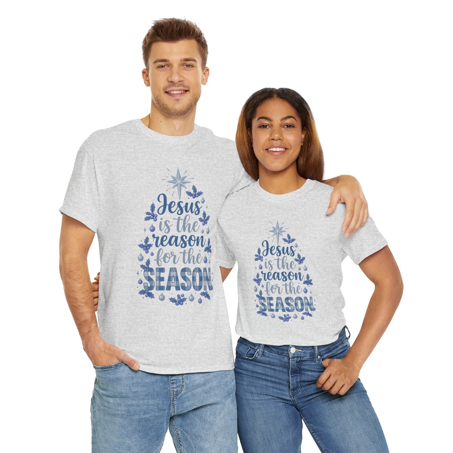 Jesus is the Reason Christmas Tree Tee