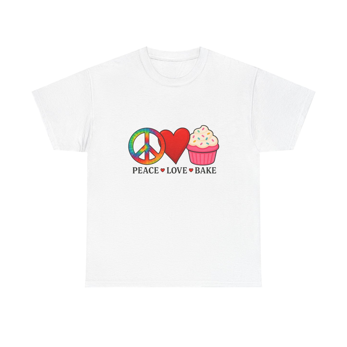 Tie-Dye Peace Sign Tee Love Celebration Shirt