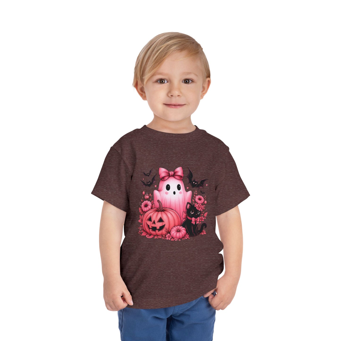 Toddler Spooky Ghost Halloween Tee