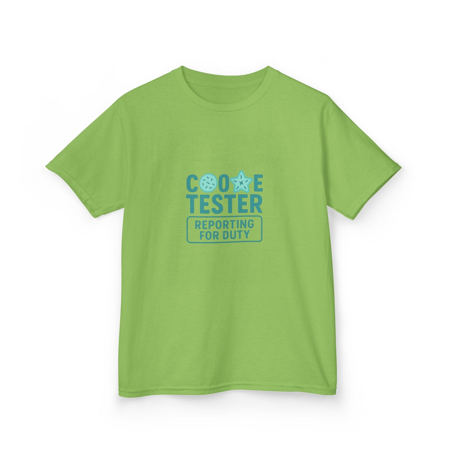 Cookie Tester Dinosaur Christmas Kids Tee