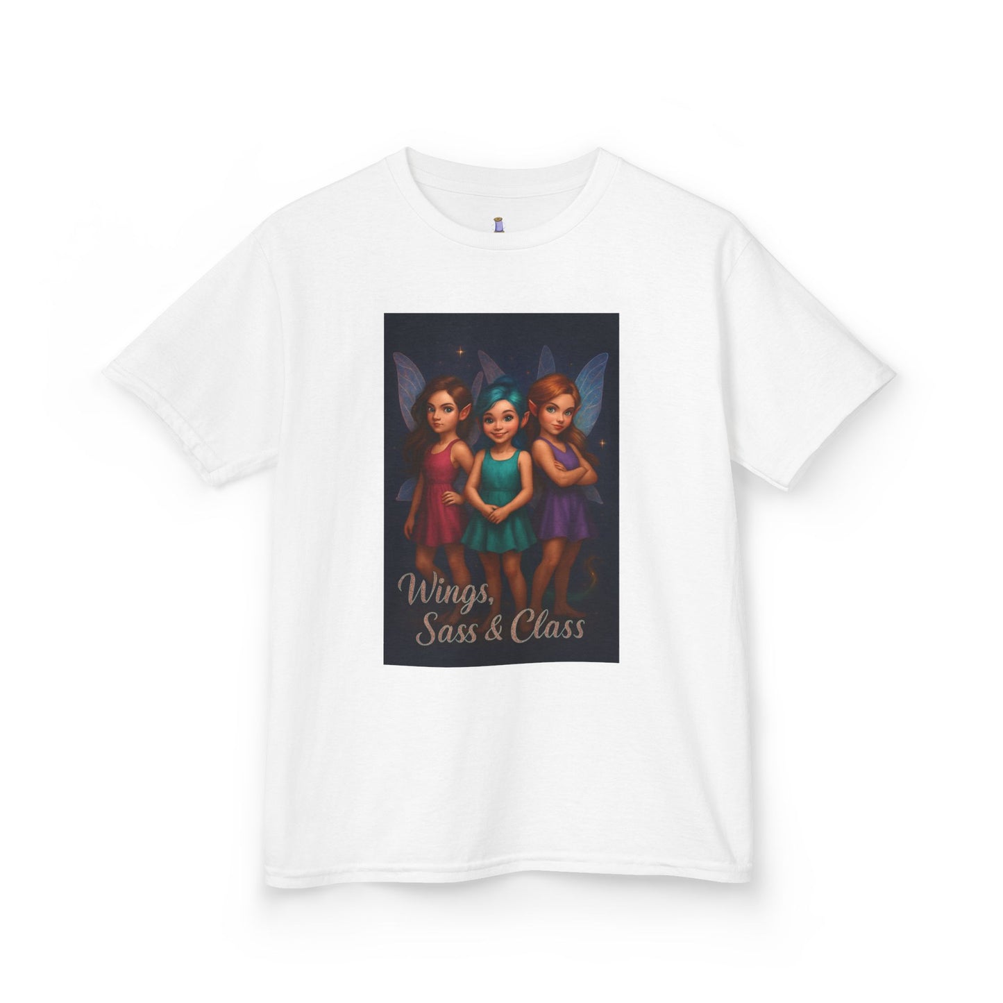 Whimsical Fairy Kids Tee, Cute T-Shirt for Girls, Birthday Gift, Fairytale Apparel, Fantasy Themed Clothing