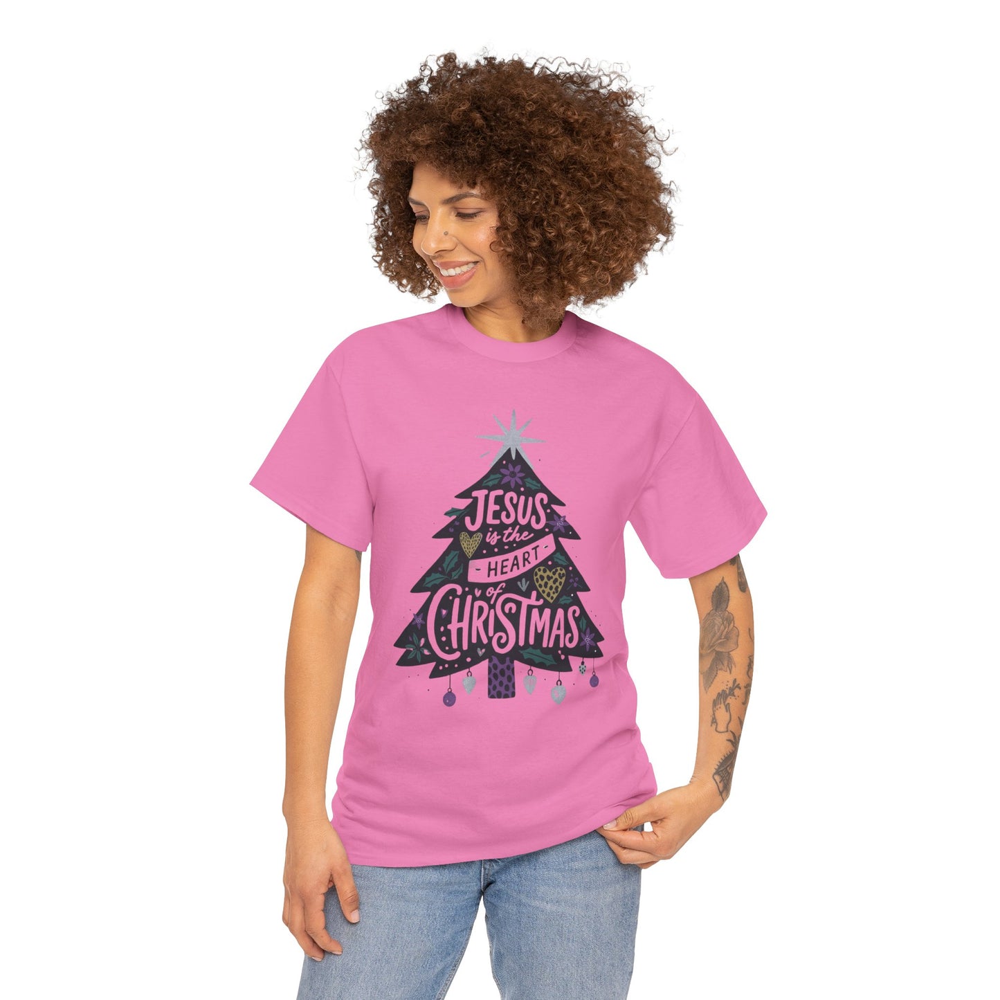 Jesus is the Heart of Christmas Tee