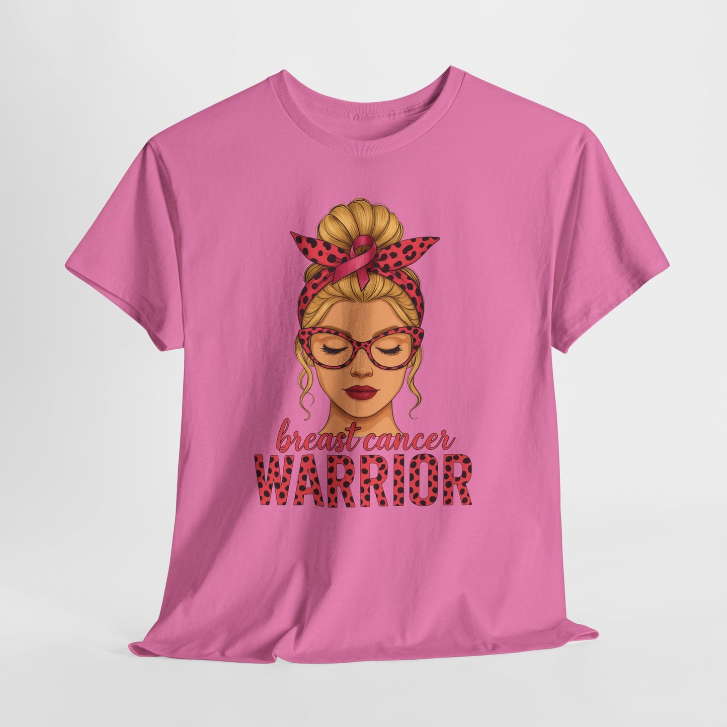 Breast Cancer Warrior Tee - Pink Ribbon Support