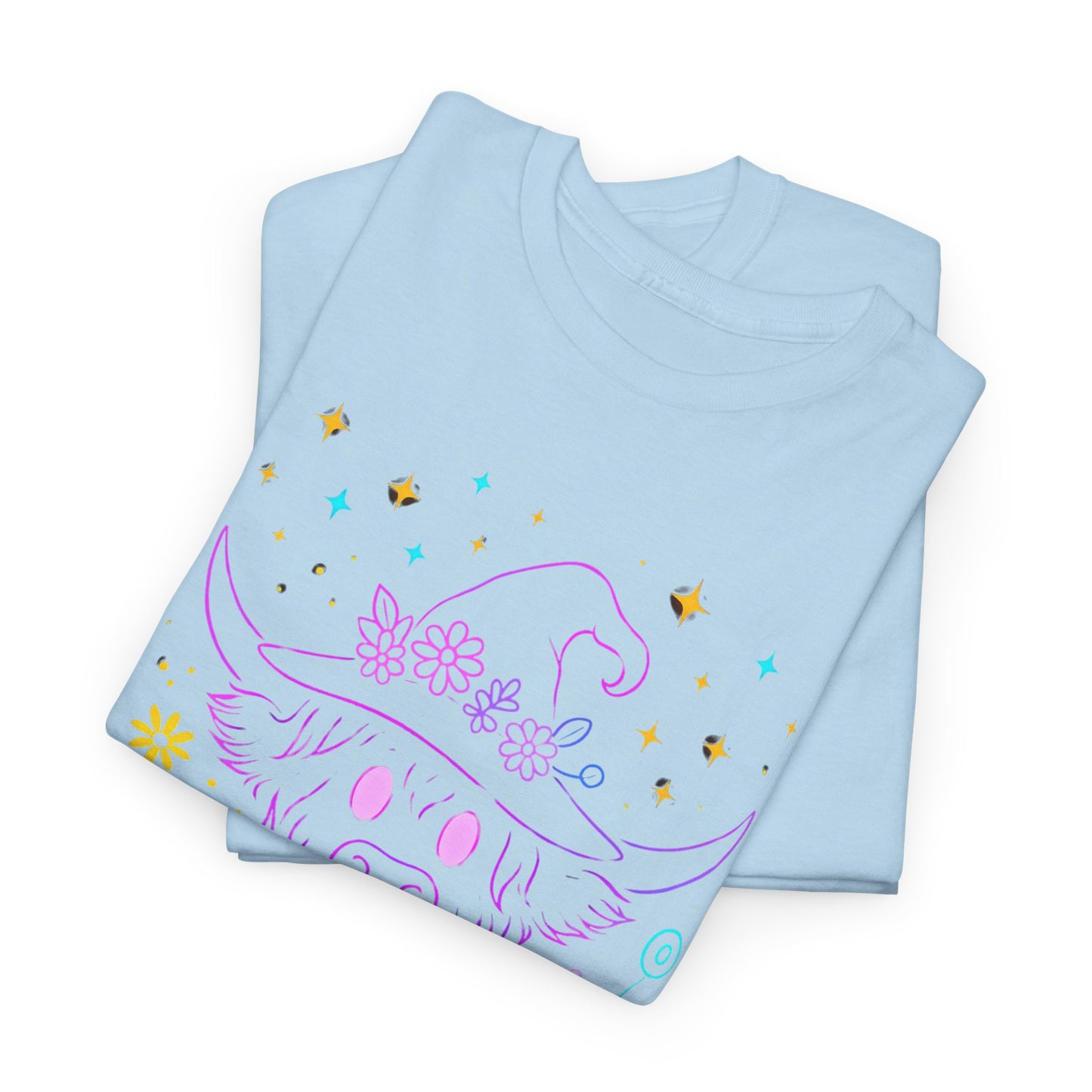 Highland Cow Witch Hat Tee