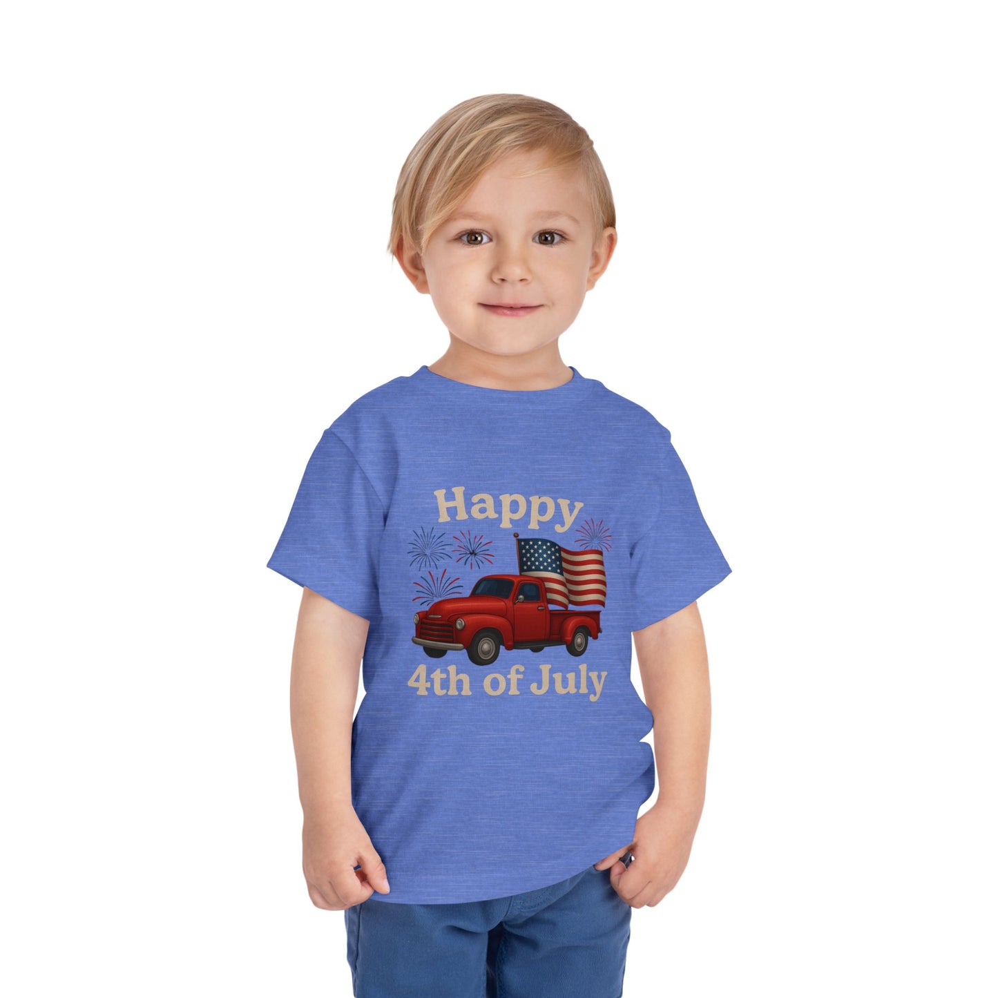 4th of July Truck Tee - Happy Independence Day!