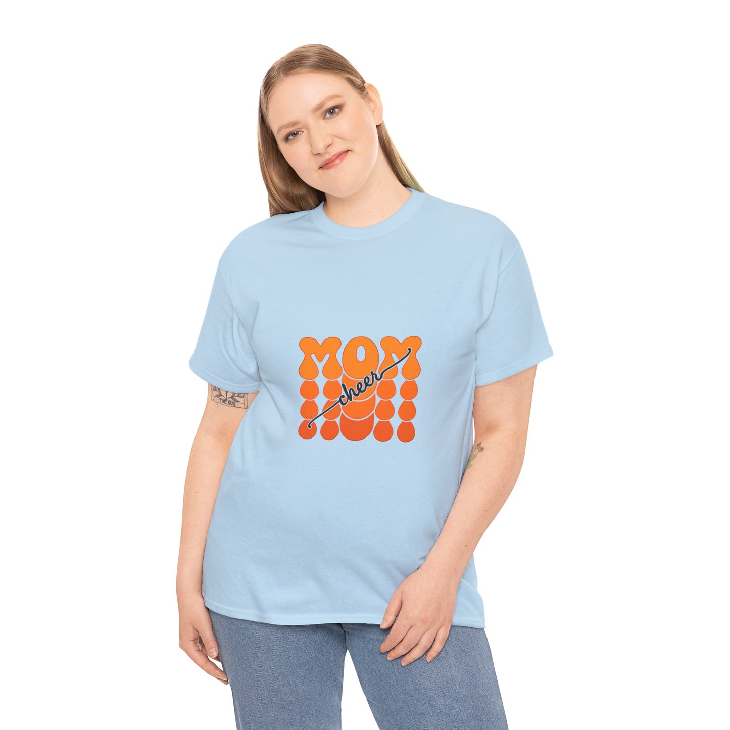 Retro Mom Cheer Tee