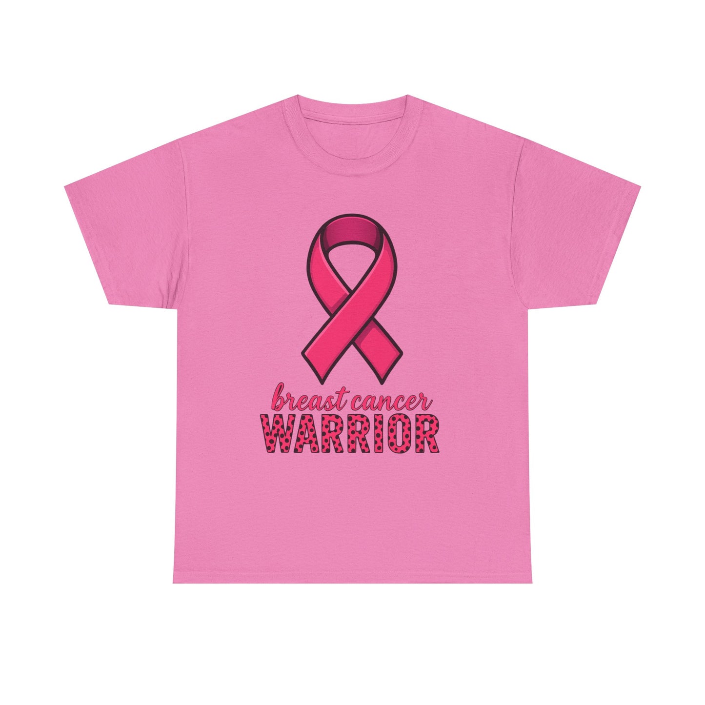 Breast Cancer Warrior Pink Ribbon Tee