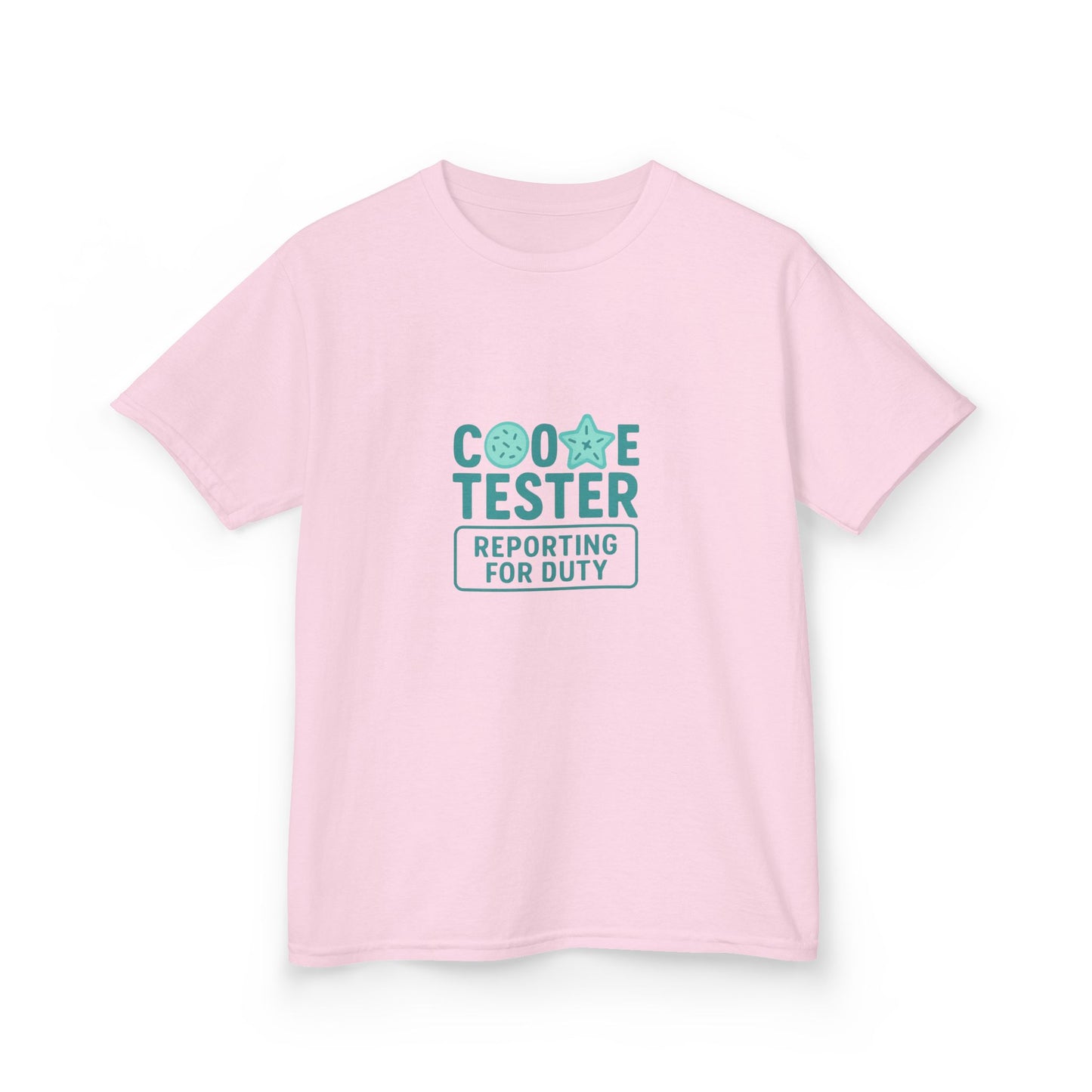 Cookie Tester Dinosaur Christmas Kids Tee