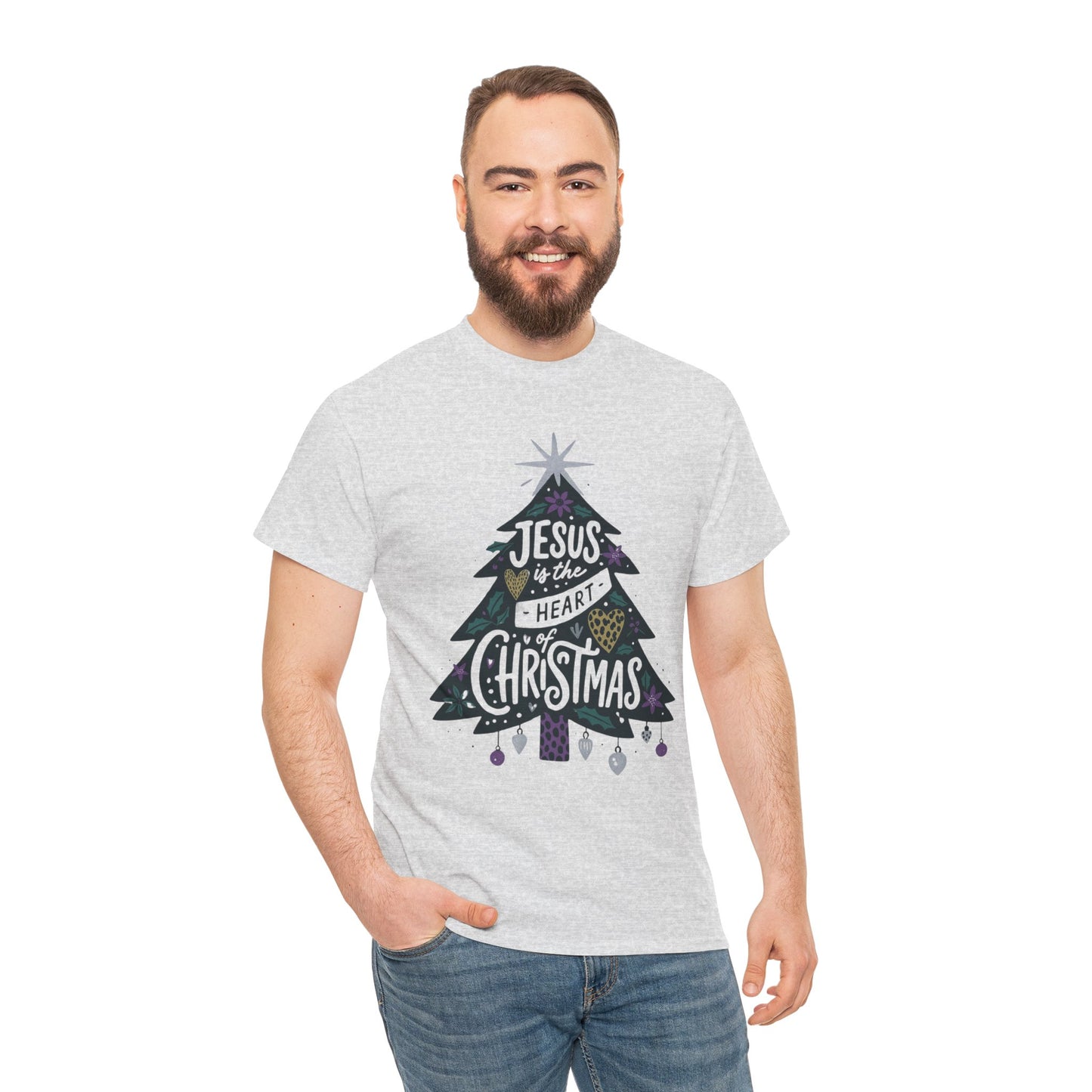 Jesus is the Heart of Christmas Tee