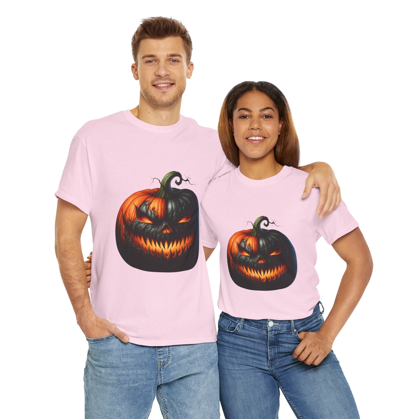 Sinister Pumpkin – Halloween Glow Tee