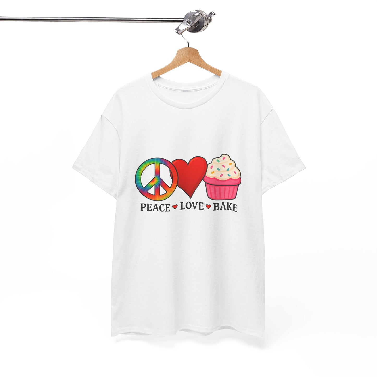 Tie-Dye Peace Sign Tee Love Celebration Shirt