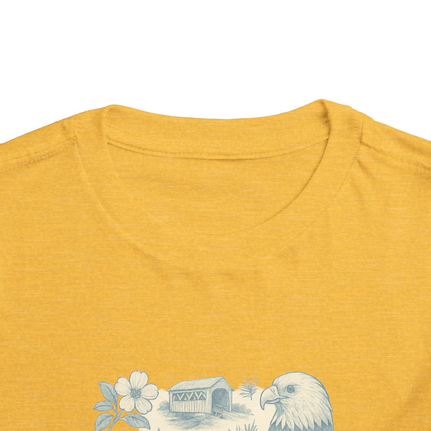 Toddler Tee - NC Landmarks Vintage First in Flight Design
