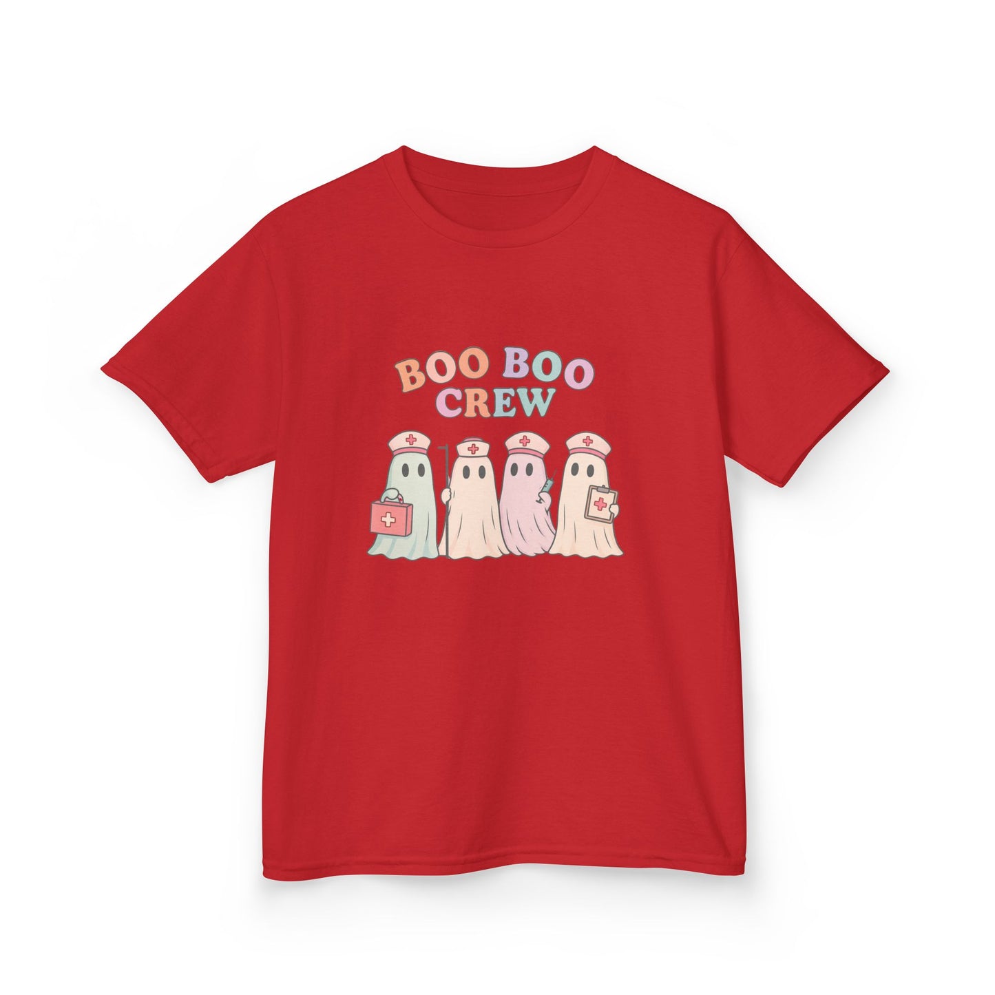 Boo Boo Crew Halloween Nurse Kids Tee