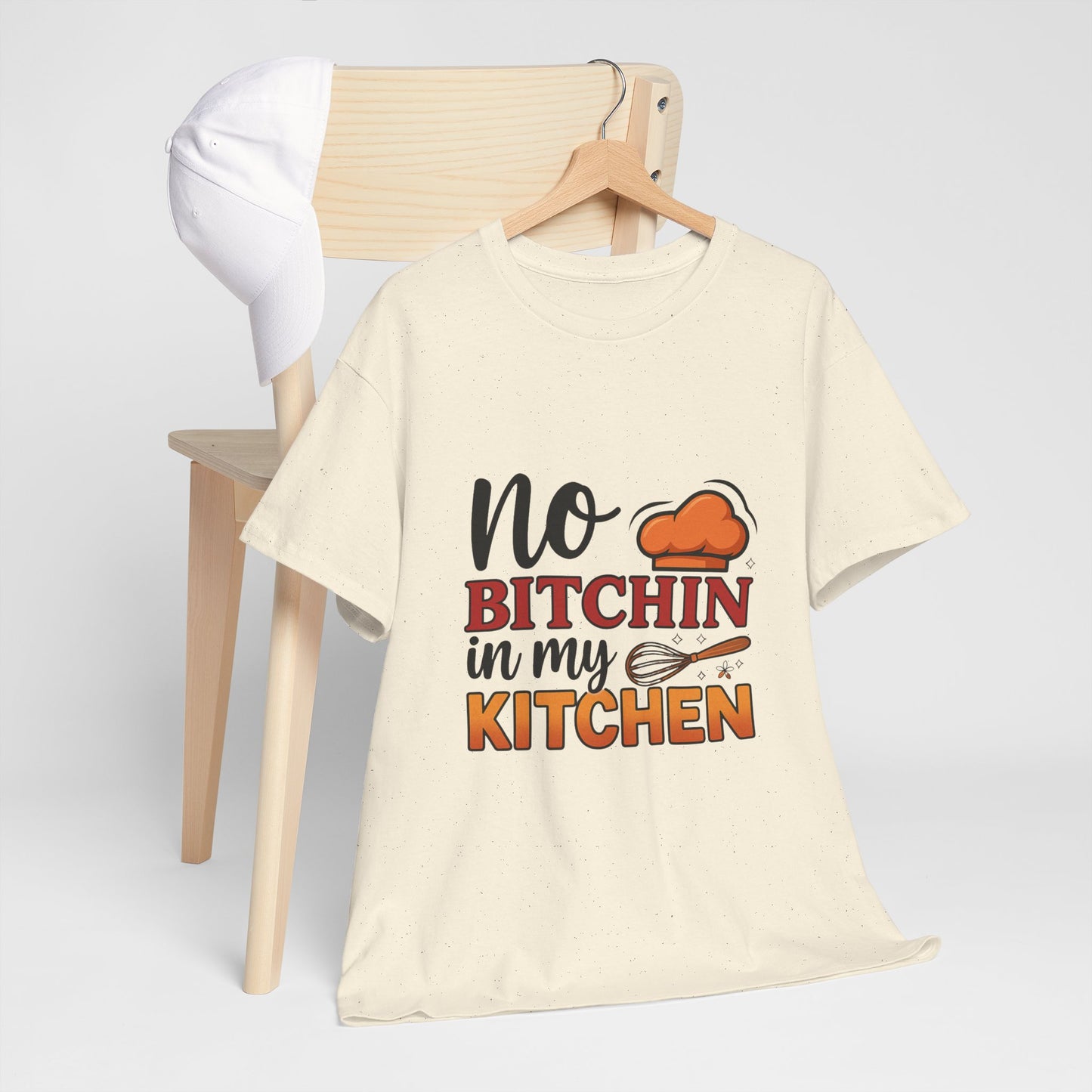 Retro Kitchen Unisex Tee | No Bitchin' in My Kitchen