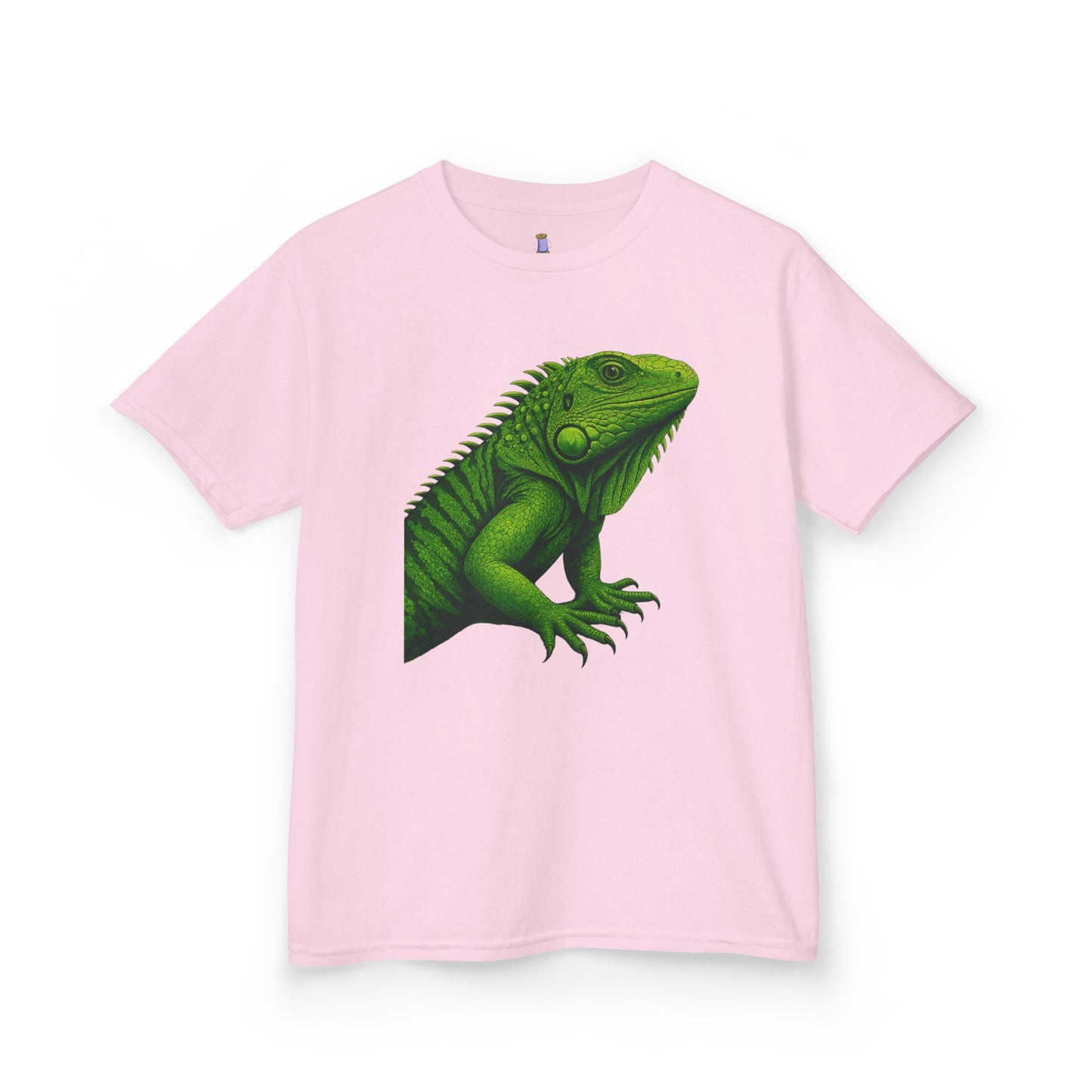 Green Iguana Kids Tee - Fun Shirt for Nature Lovers, Birthday Gift, Summer Wear, Animal Lovers, Eco-Friendly Clothing