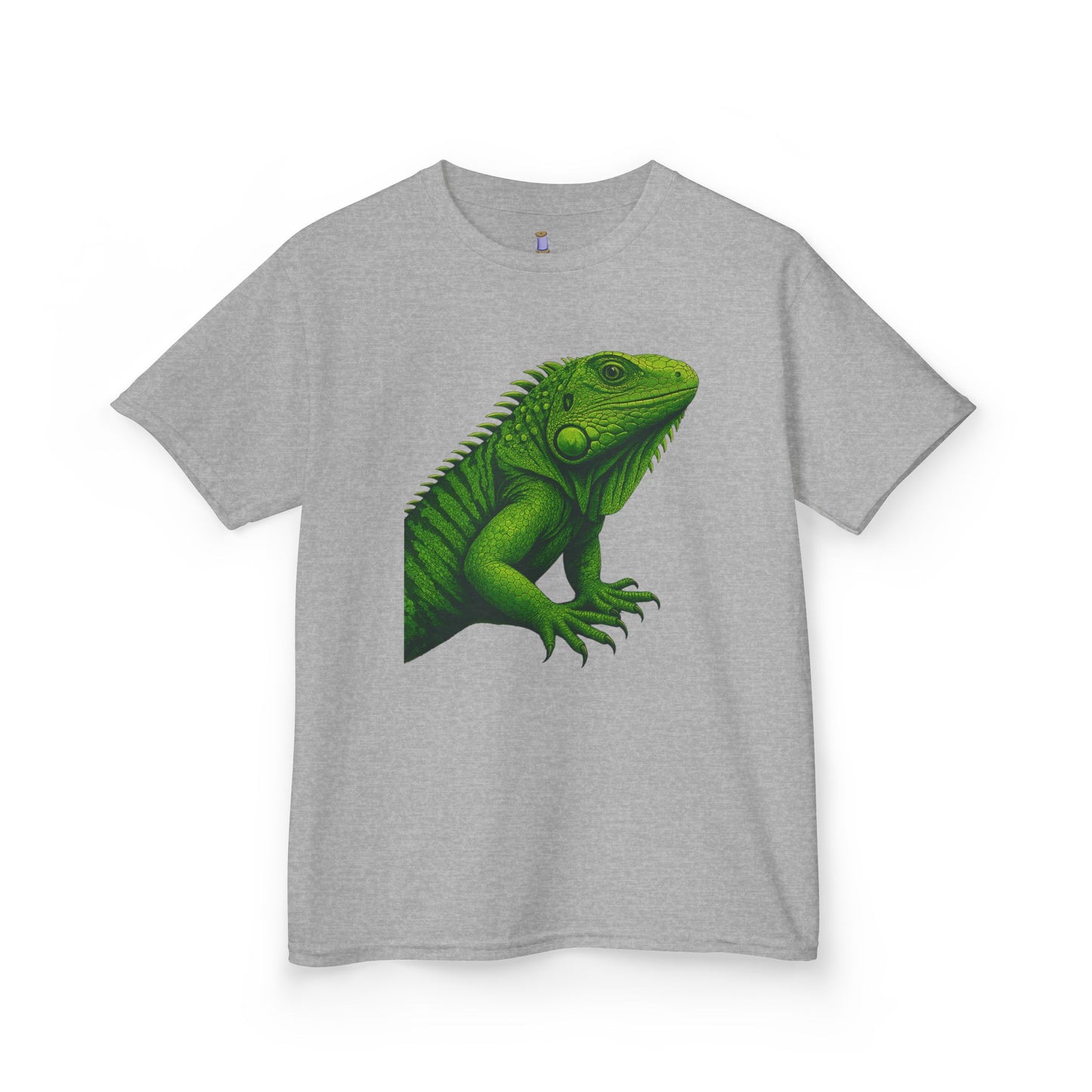 Green Iguana Kids Tee - Fun Shirt for Nature Lovers, Birthday Gift, Summer Wear, Animal Lovers, Eco-Friendly Clothing