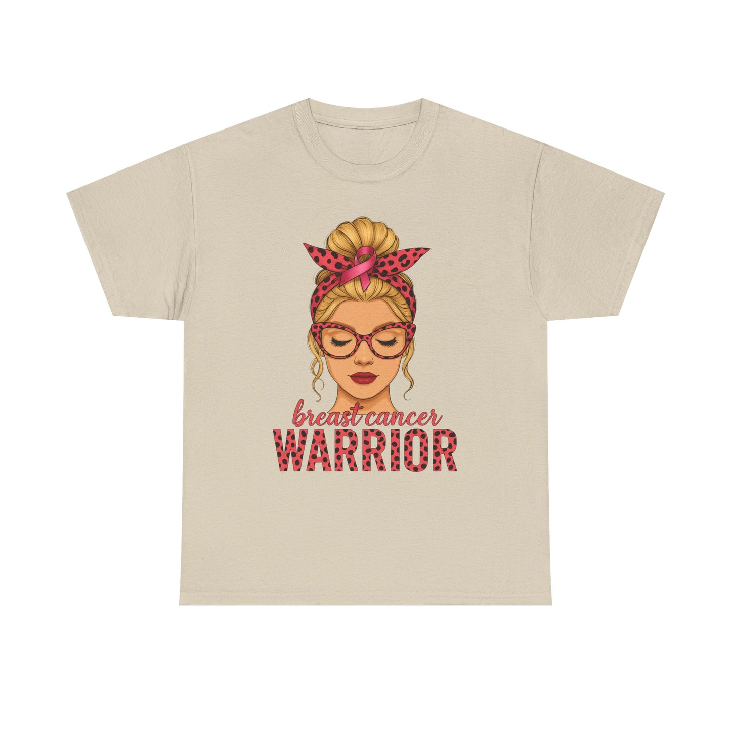 Breast Cancer Warrior Tee - Pink Ribbon Support