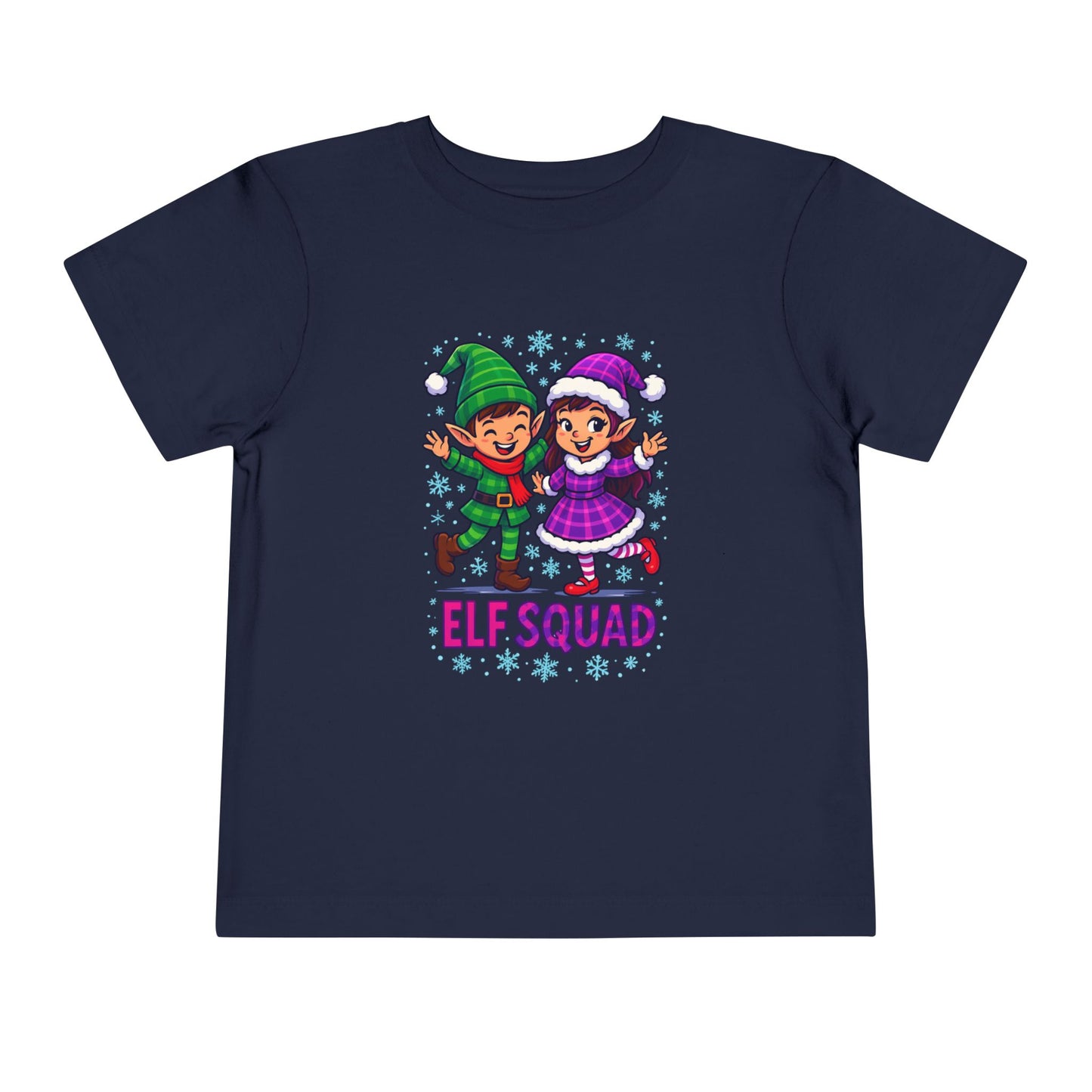 Elf Squad Toddler Christmas Tee