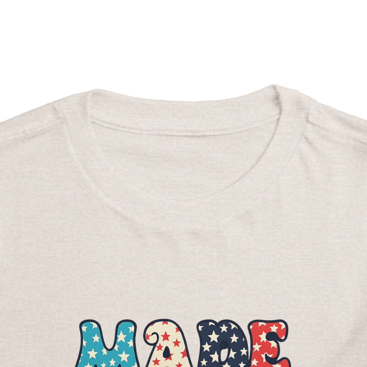 Toddler Tee Vintage Made in USA Retro Smiley Peace Sign Star Design