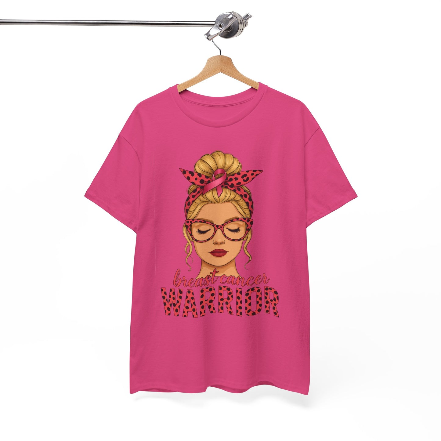 Breast Cancer Warrior Tee - Pink Ribbon Support