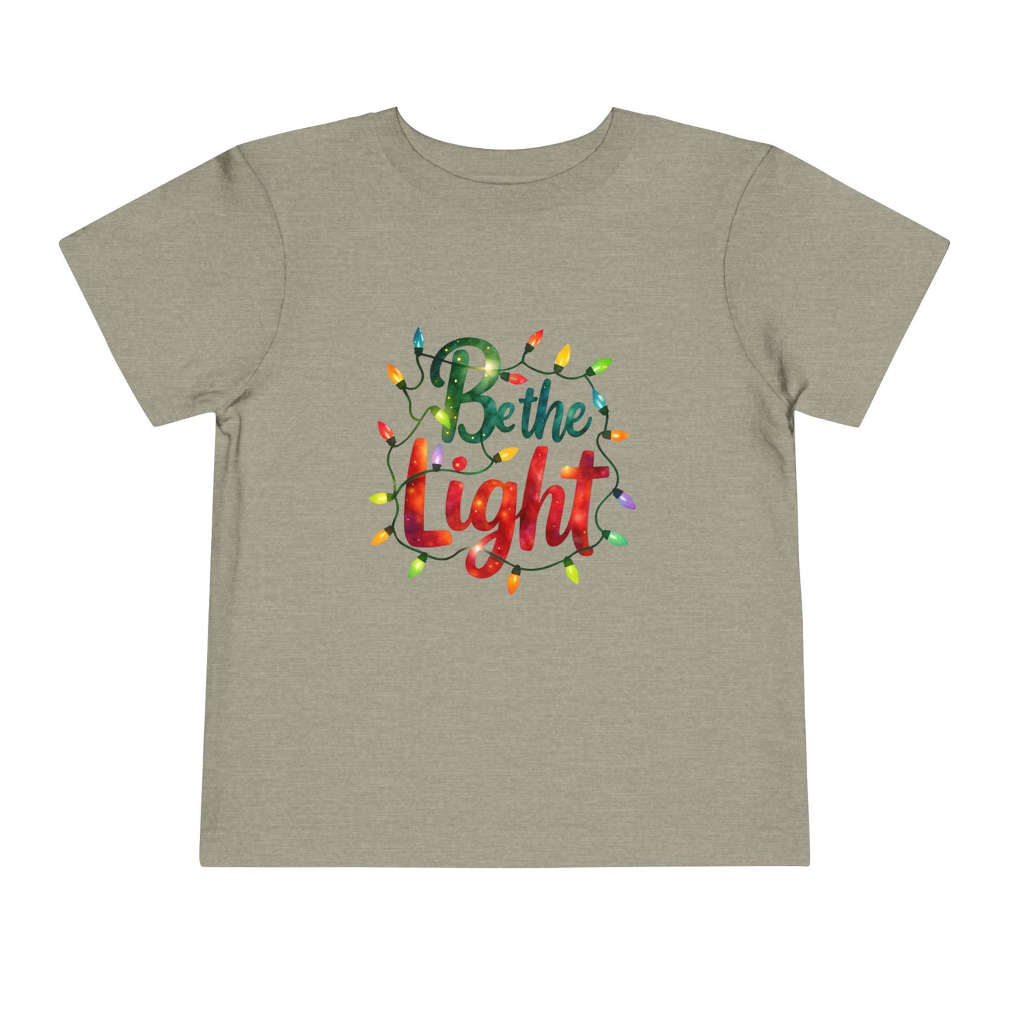 Be the Light Toddler Christmas Tee