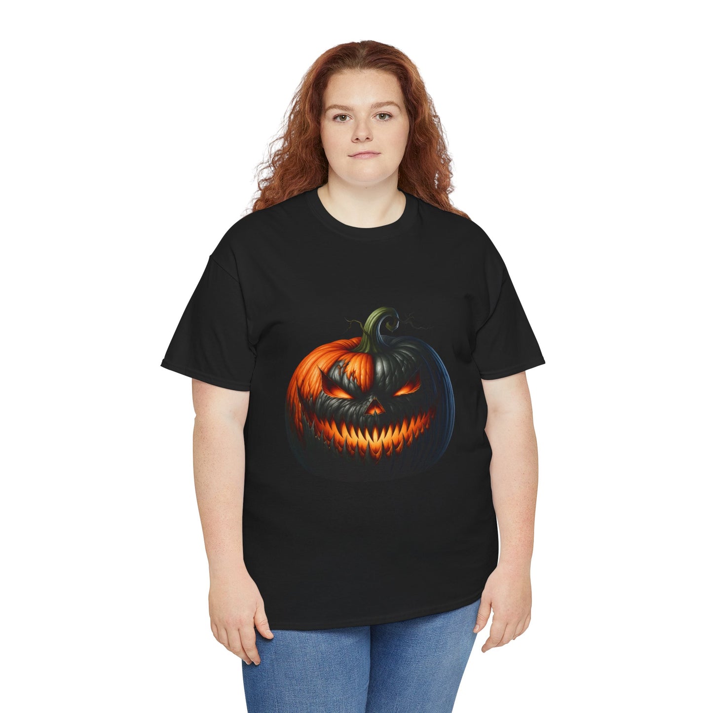 Sinister Pumpkin – Halloween Glow Tee