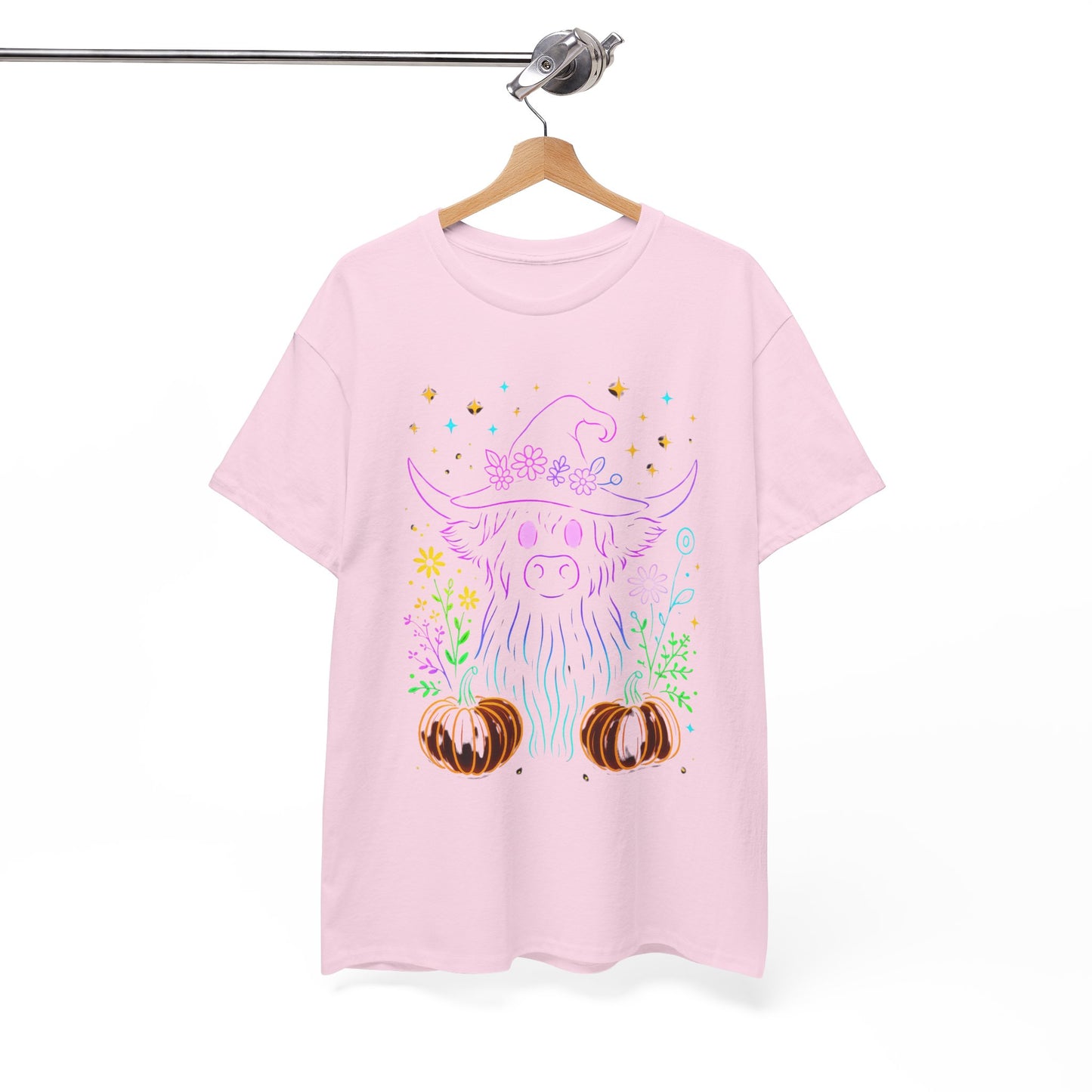 Highland Cow Witch Hat Tee