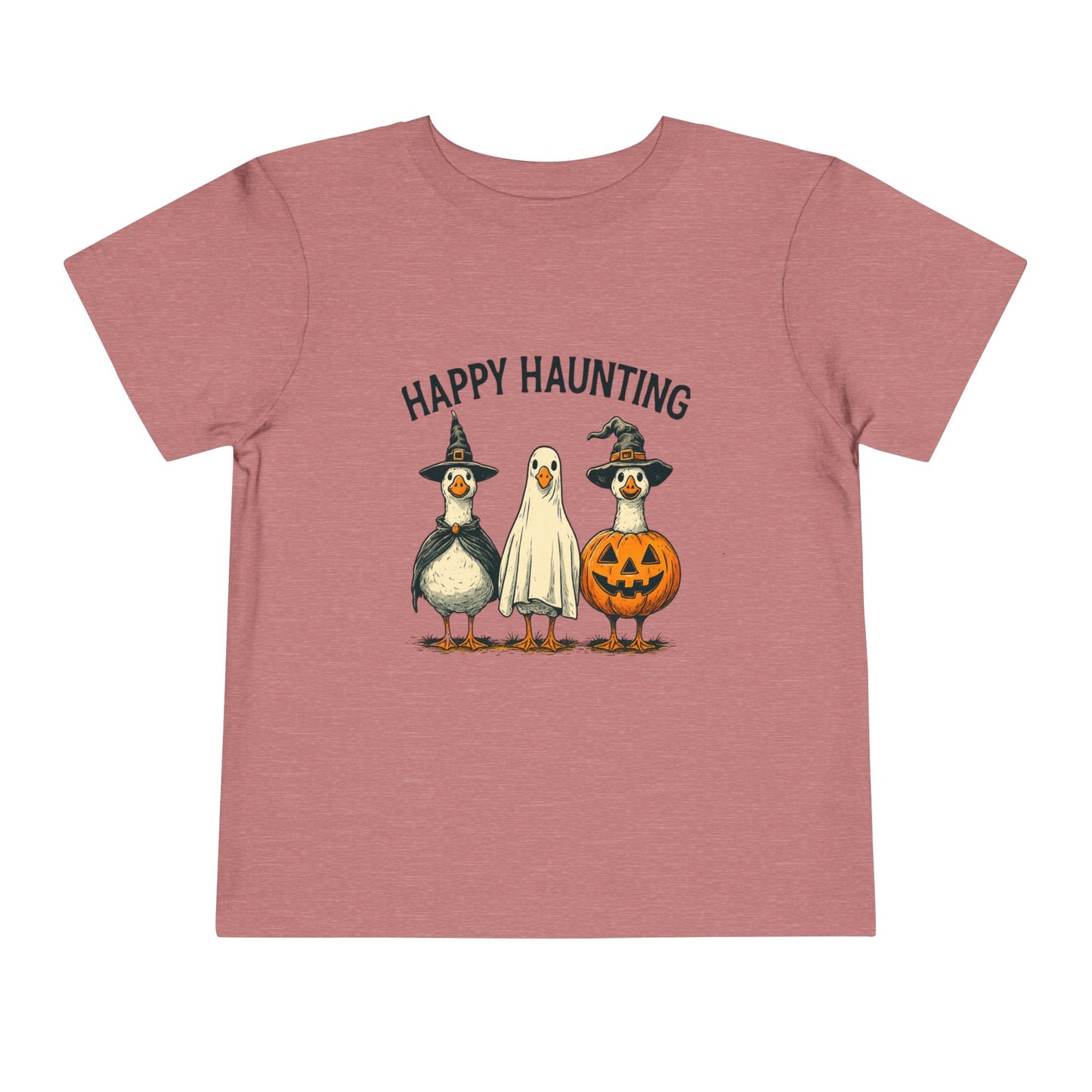 Happy Haunting Goose Halloween Tee
