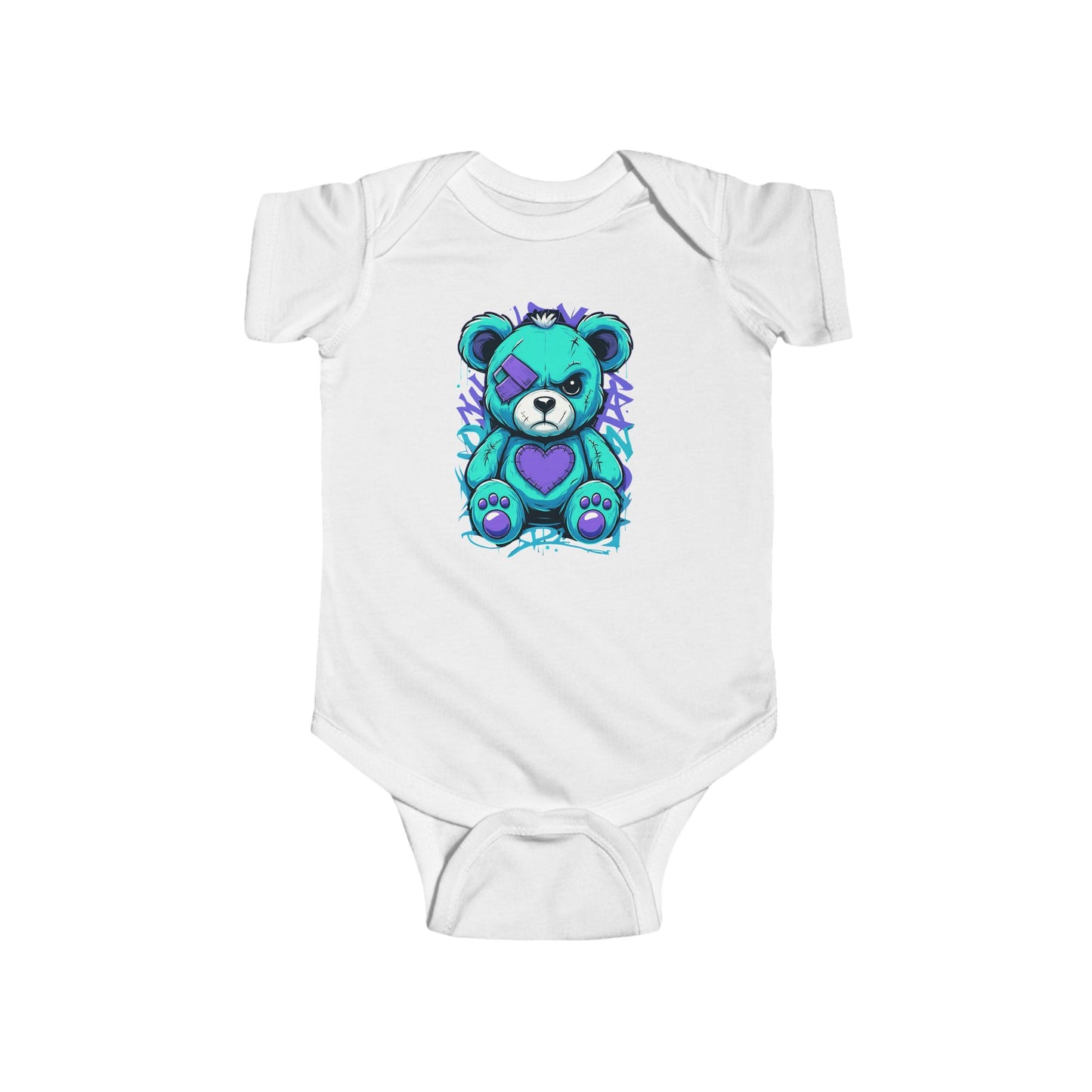 Cute Bear Graphic Infant Bodysuit, Baby Gift, Toddler Outfit, Newborn Clothing, Baby Shower Present
