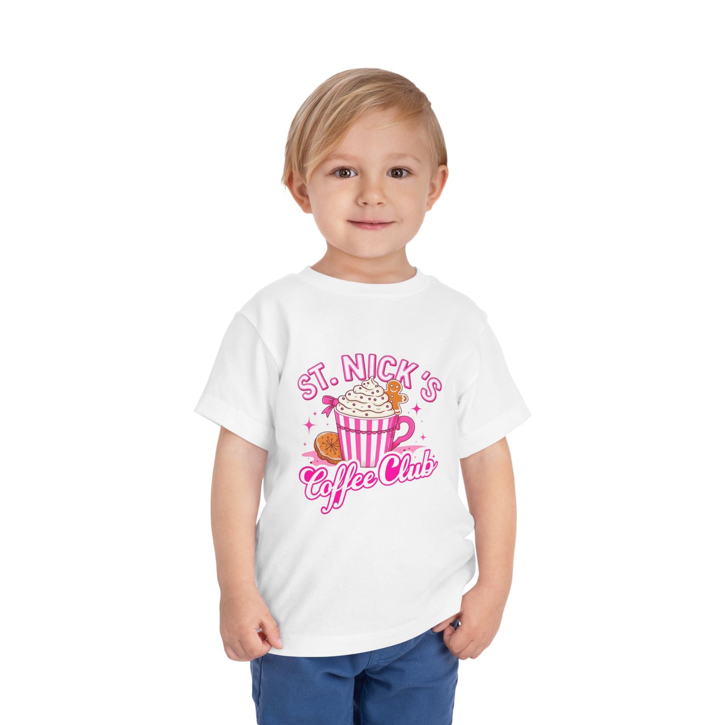 St. Nick's Coffee Club Toddler Christmas Tee