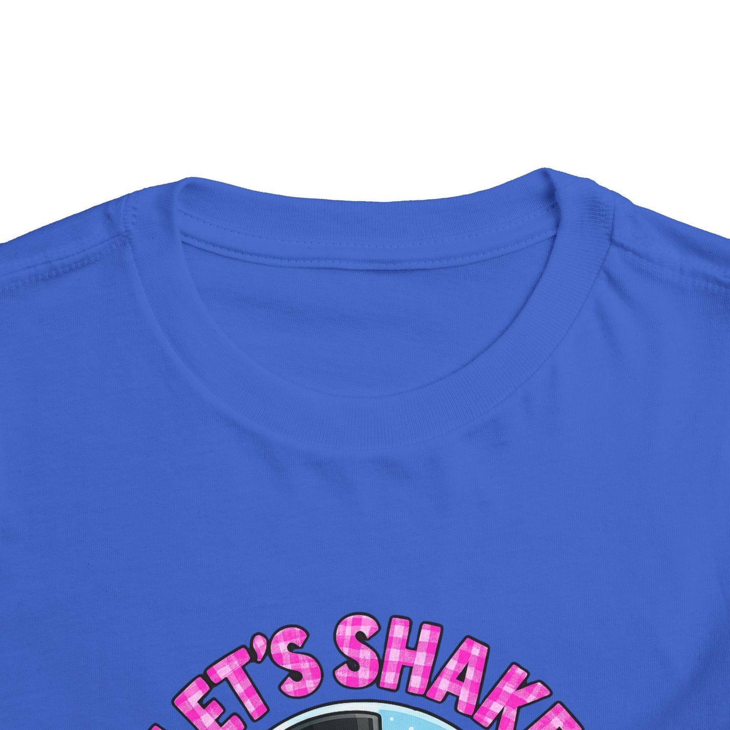 Let's Shake Things Up! Snow Globe Toddler Christmas Tee