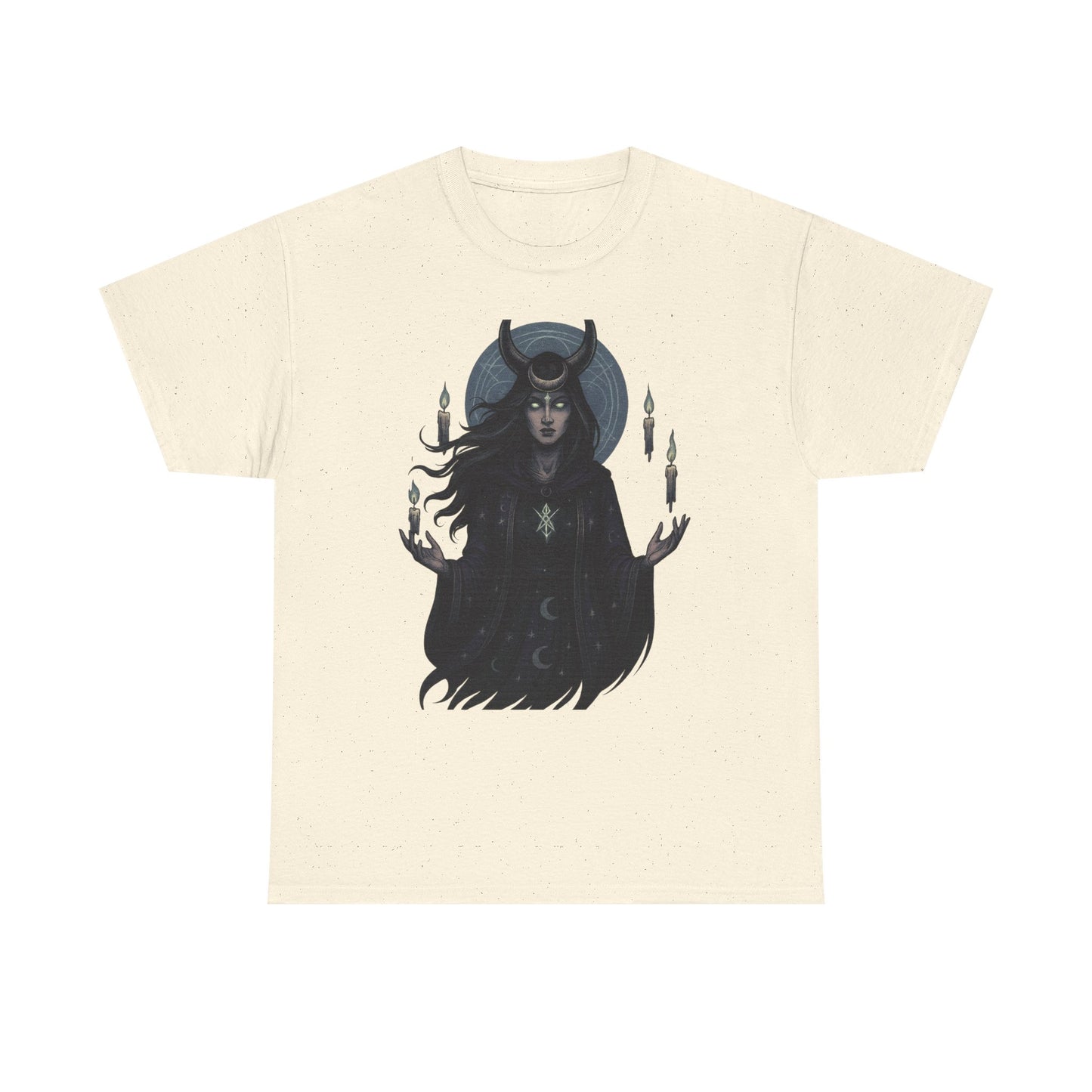 Moonlit Sorceress – Enchanted Candlelight Tee