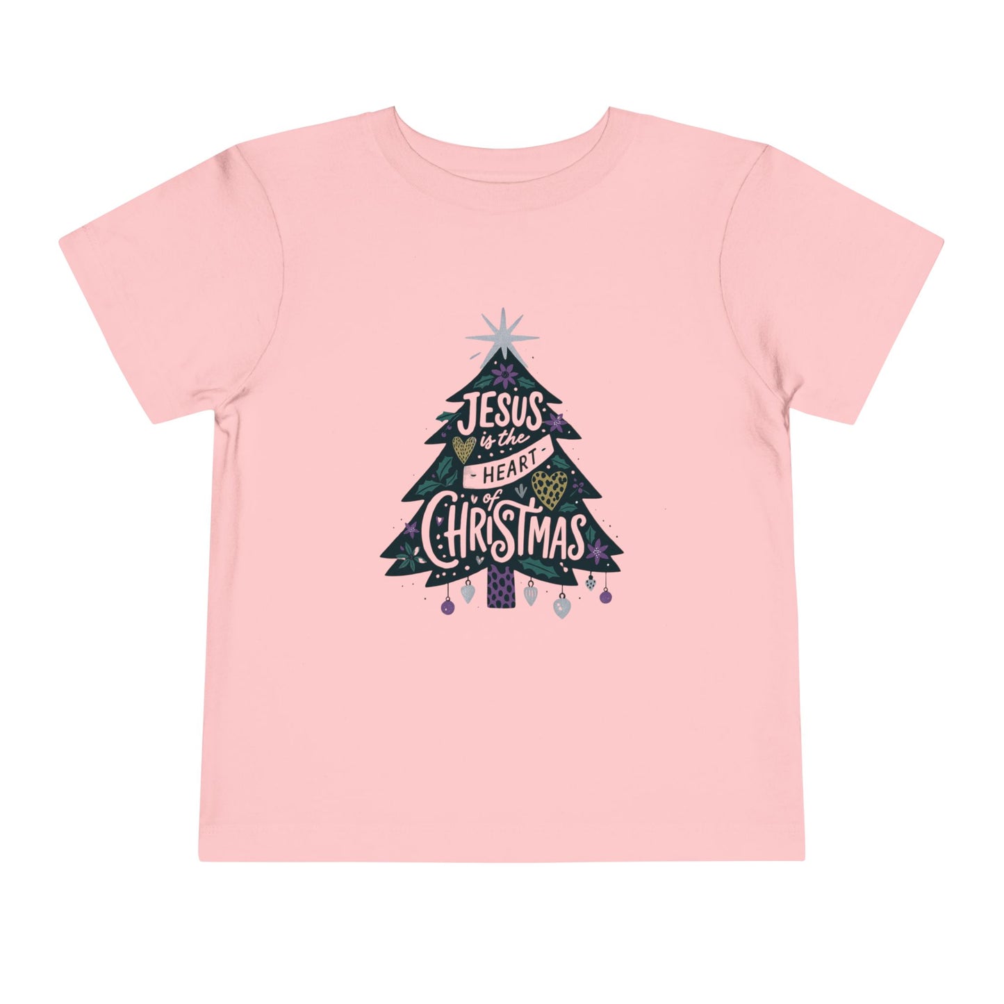 Jesus is the Heart of Christmas Toddler Tee