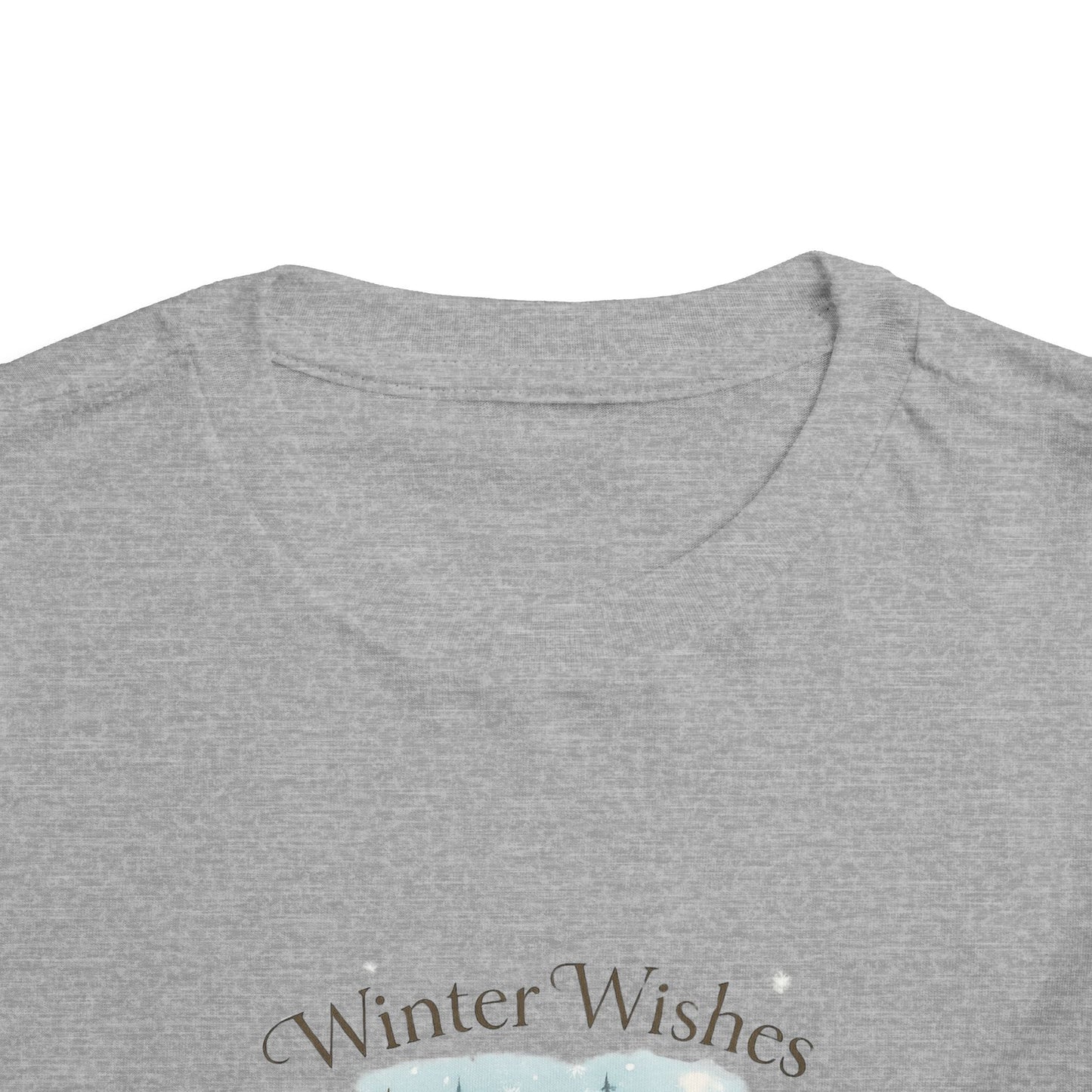 Winter Wishes Cottage Christmas Tee - Toddler Holiday