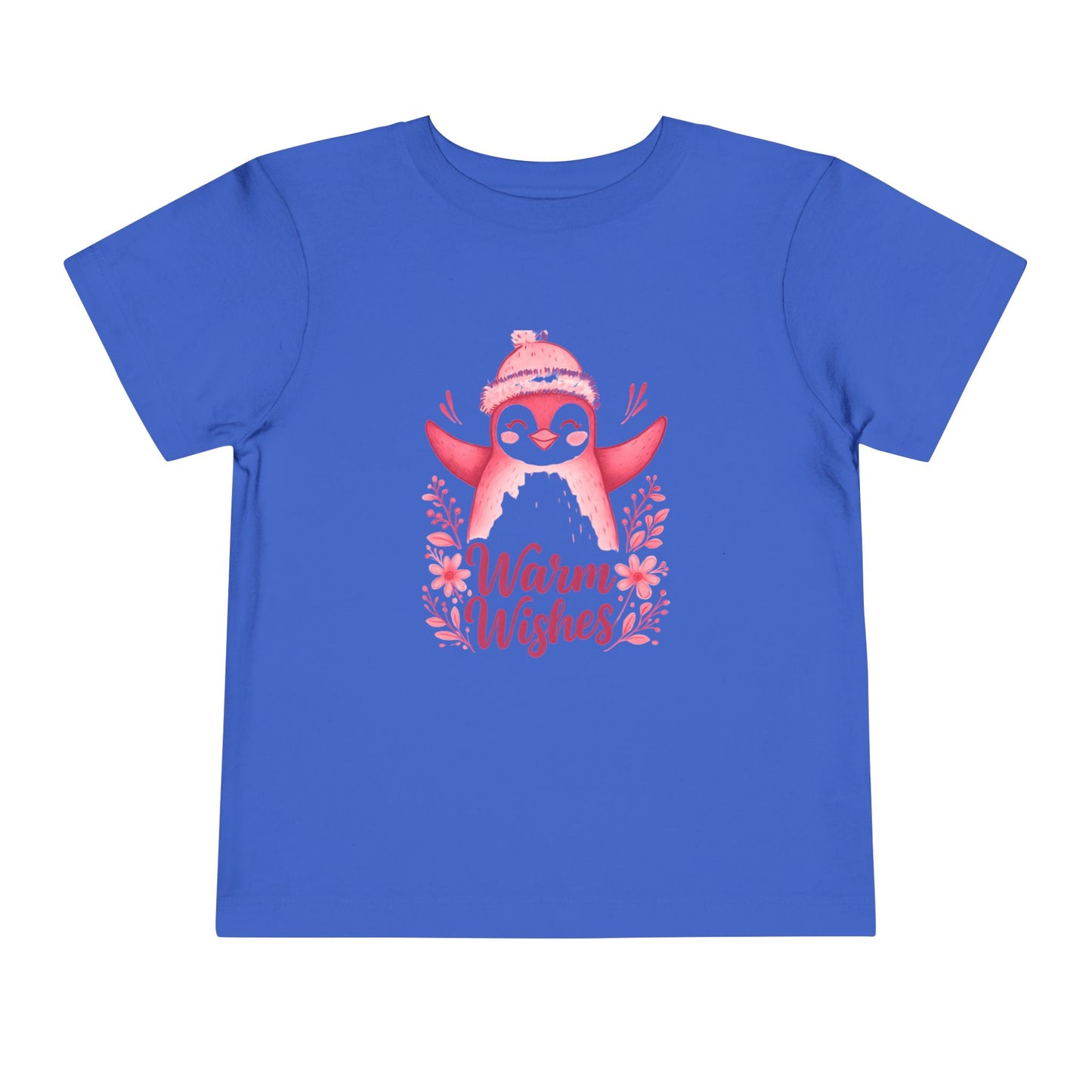 Warm Wishes Penguin Toddler Christmas Tee