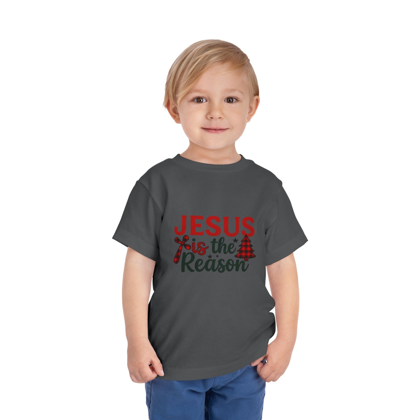 Jesus Is The Reason Toddler Christmas Tee