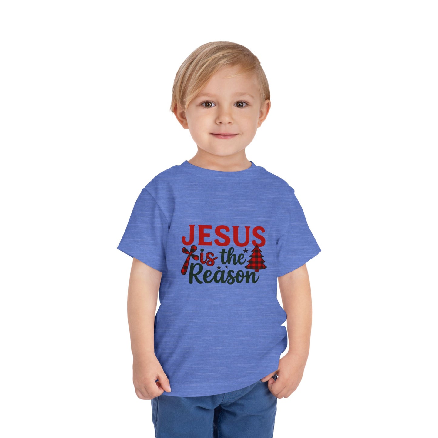 Jesus Is The Reason Toddler Christmas Tee