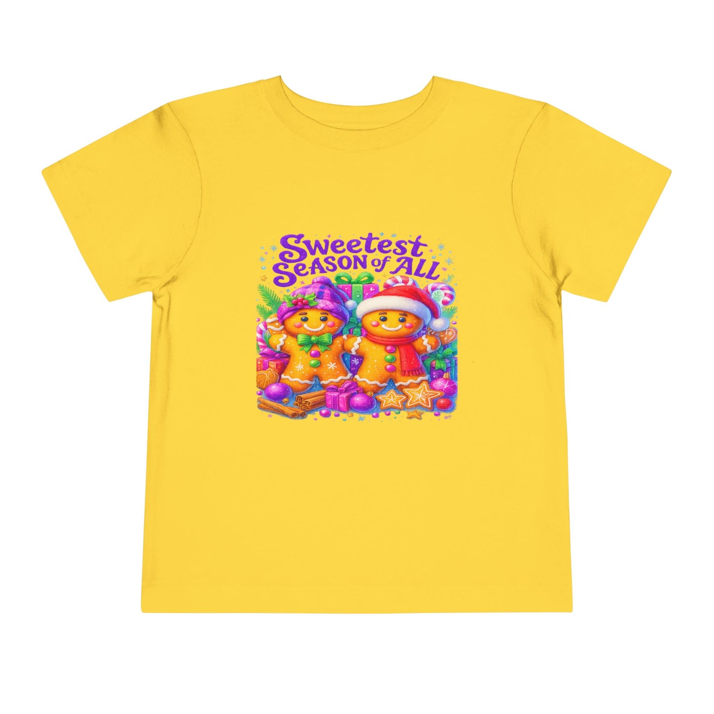 Sweetest Season Gingerbread Christmas Toddler Tee