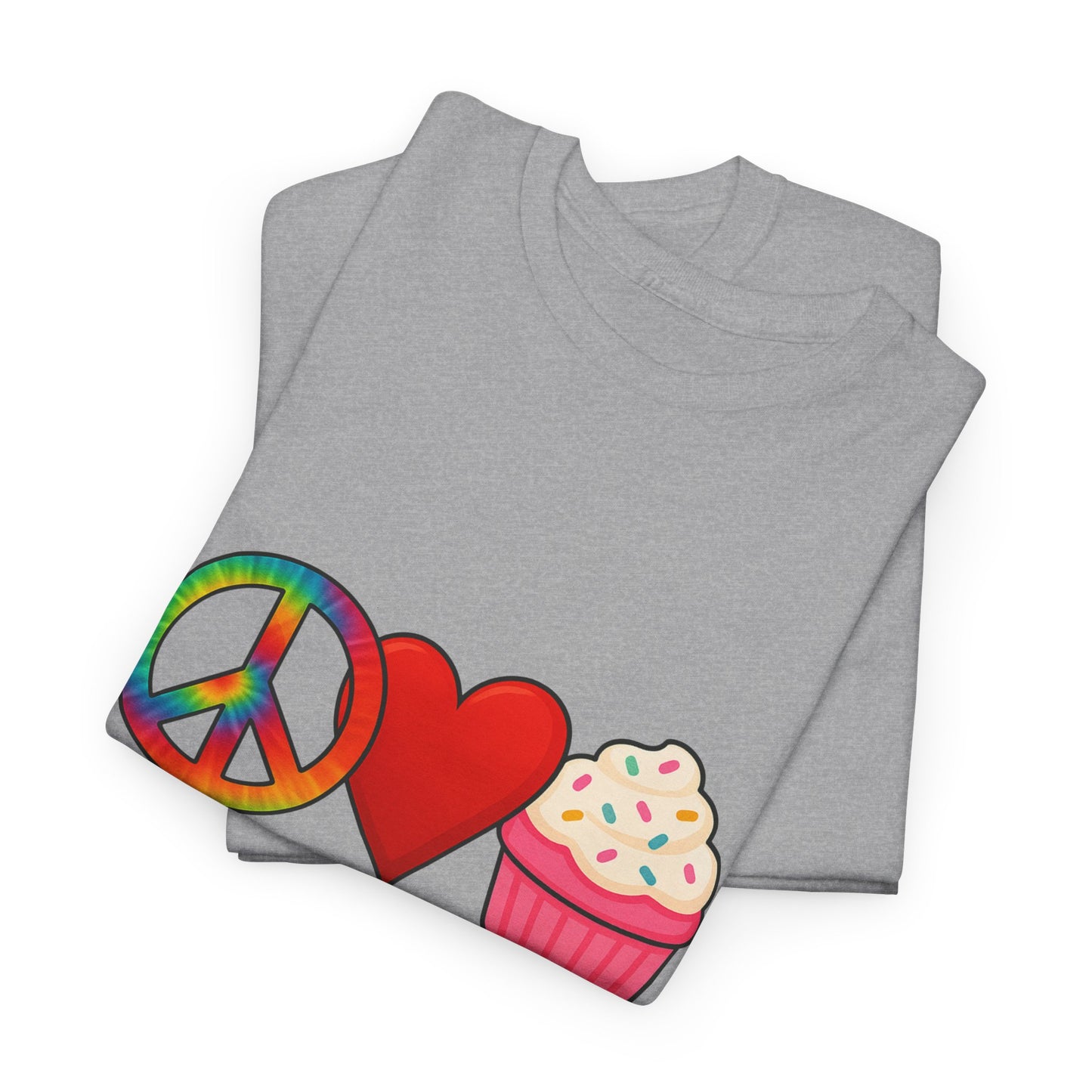 Tie-Dye Peace Sign Tee Love Celebration Shirt