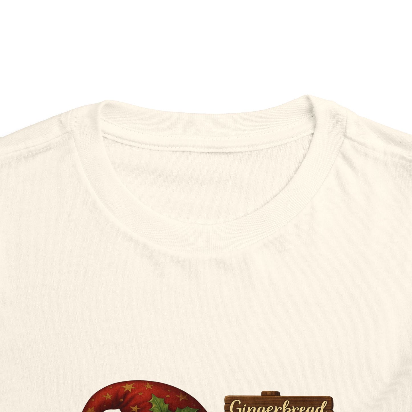 Gnome's Gingerbread Wishes Toddler Christmas Tee