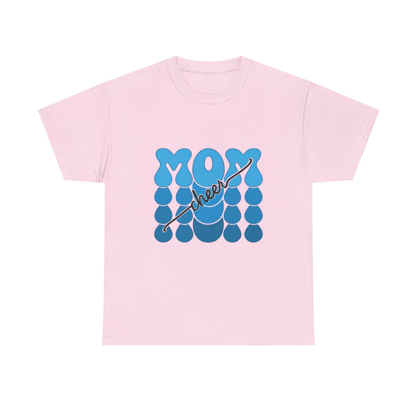Blue Mom Cheer T-Shirt