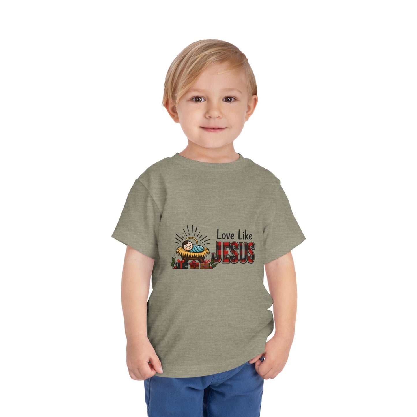 Baby Jesus Christmas Tee - Love Like Jesus Toddler Shirt