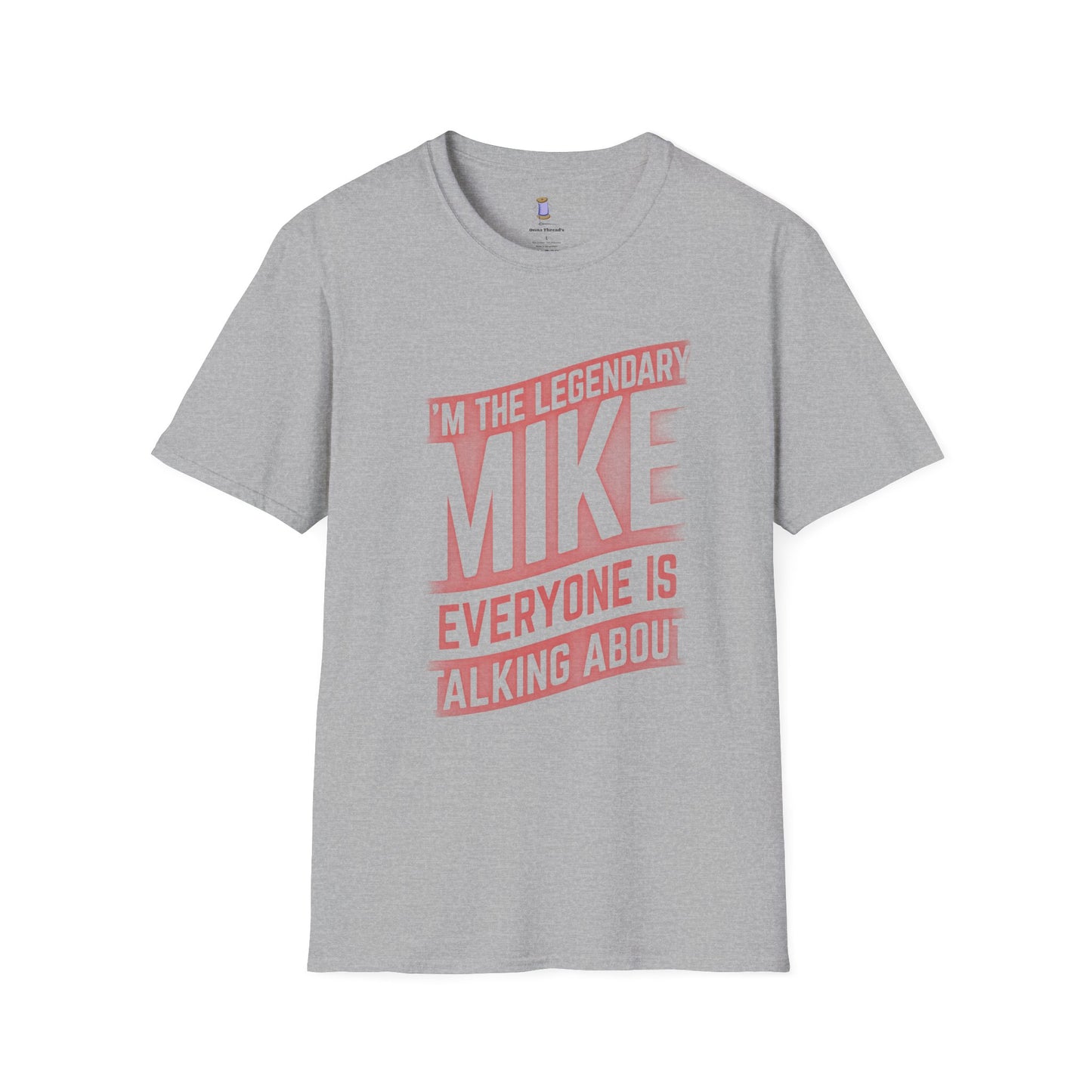 Legendary Mike T-Shirt - Funny Gift for Birthdays, Parties, Casual Wear, Men's Fashion, Unique Tee
