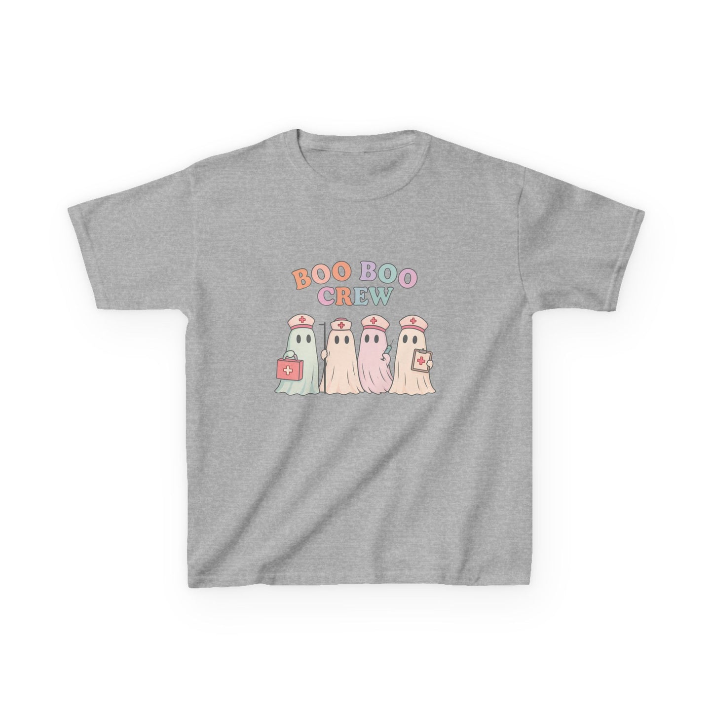 Boo Boo Crew Halloween Nurse Kids Tee