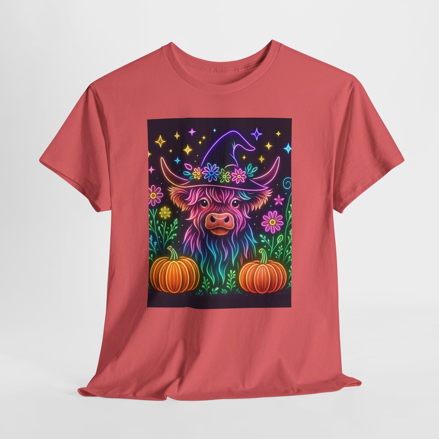 Neon Halloween Highland Tee