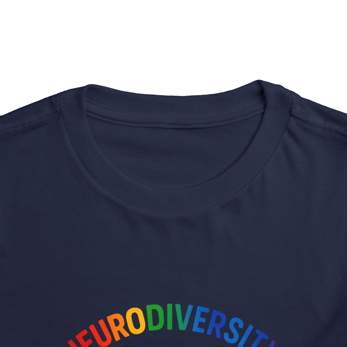 Toddler T-Shirt Colorful Butterfly Rainbow Infinity Symbol Acceptance Shirt