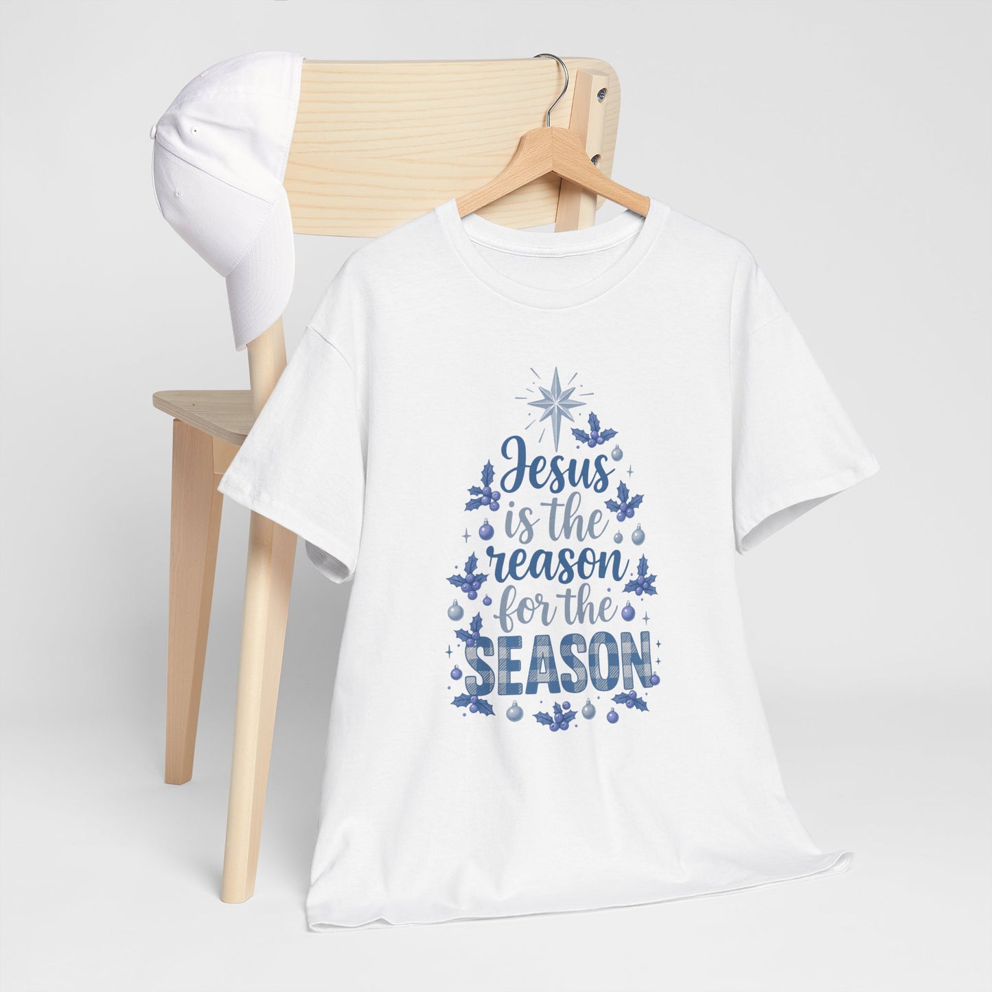 Jesus is the Reason Christmas Tree Tee